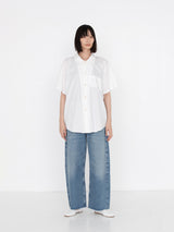 KURO | BIG TUCK DENIM TROUSER