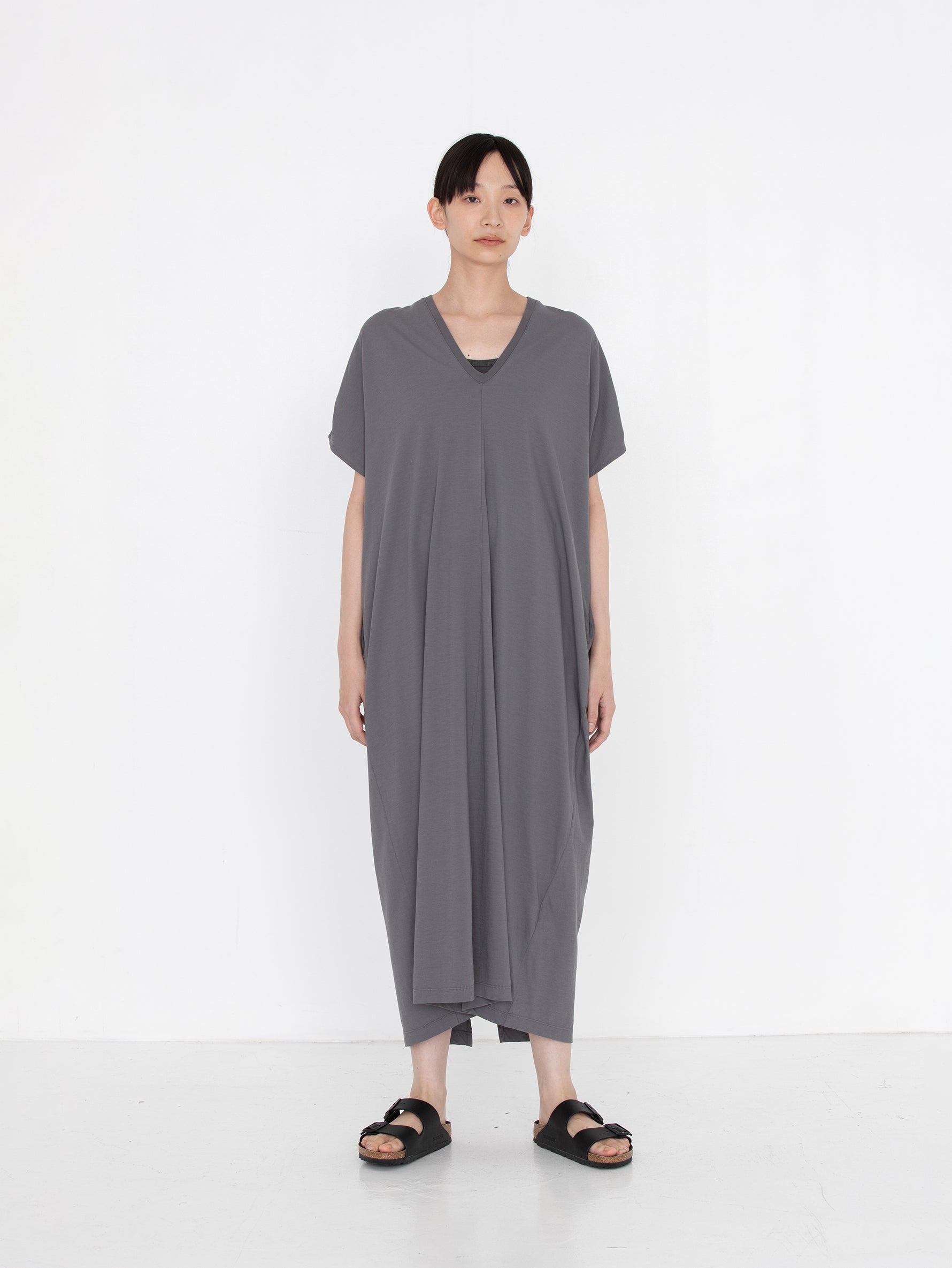 BATONER | BROAD AIR JERSEY KAFTAN ONEPIECEBN-25SL-066