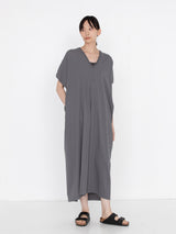 BATONER | ブロード エアー ジャージー カフタン ワンピース BN-25SL-066