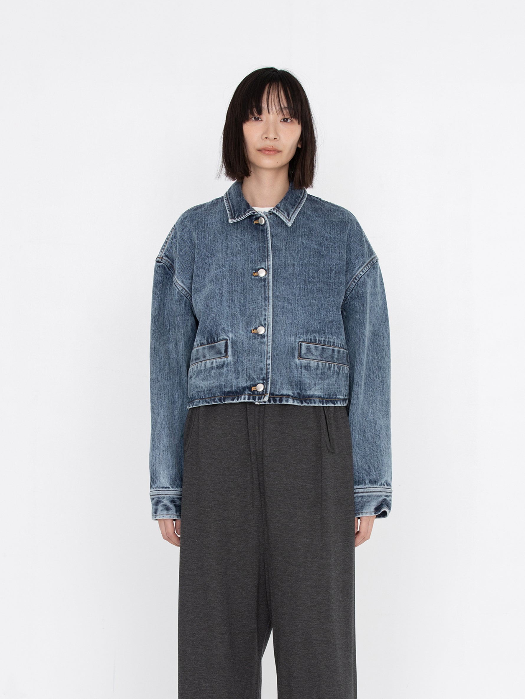 BOWTE | セミスプレッドカラーシャツ – H+HELIOTROPE