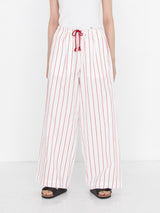 sana | tassel pants (herringbone stripe)