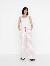 sana | tassel pants (herringbone stripe)