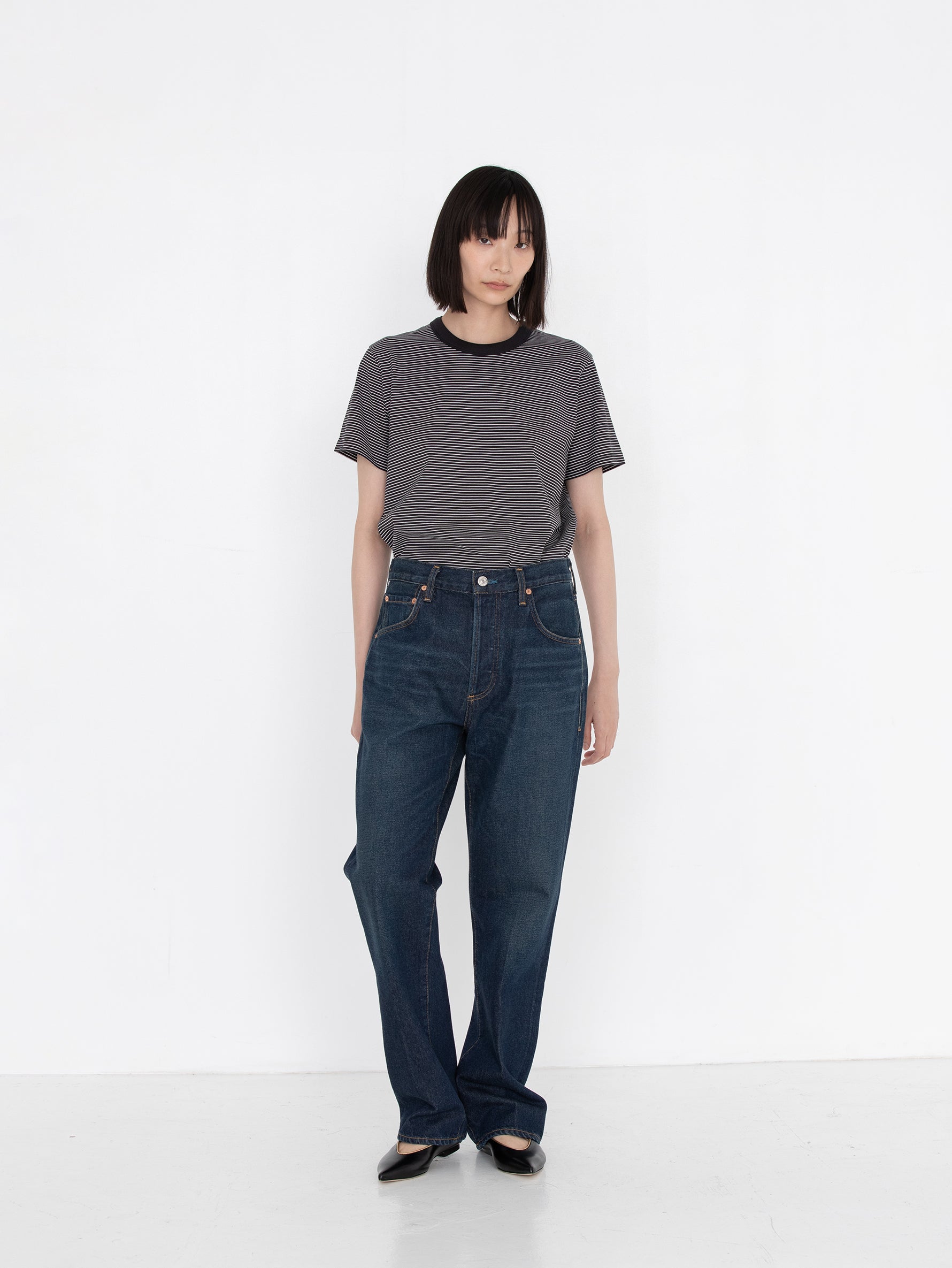 CITIZENS of HUMANITY | Vintage-Style Straight-Leg Jeans BARETTA IN PIOVERE