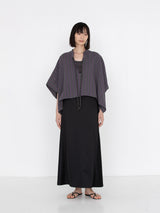 sana | tassel blouse (herringbone stripe)