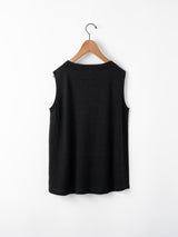 BATONER | ノルマンディ リネン Aラインノースリーブ