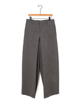 BOWTE | BLUEFACED WORSTED HARD FINISHED FRONT INVERTED PLEATS TROUSERS 261-04-0005