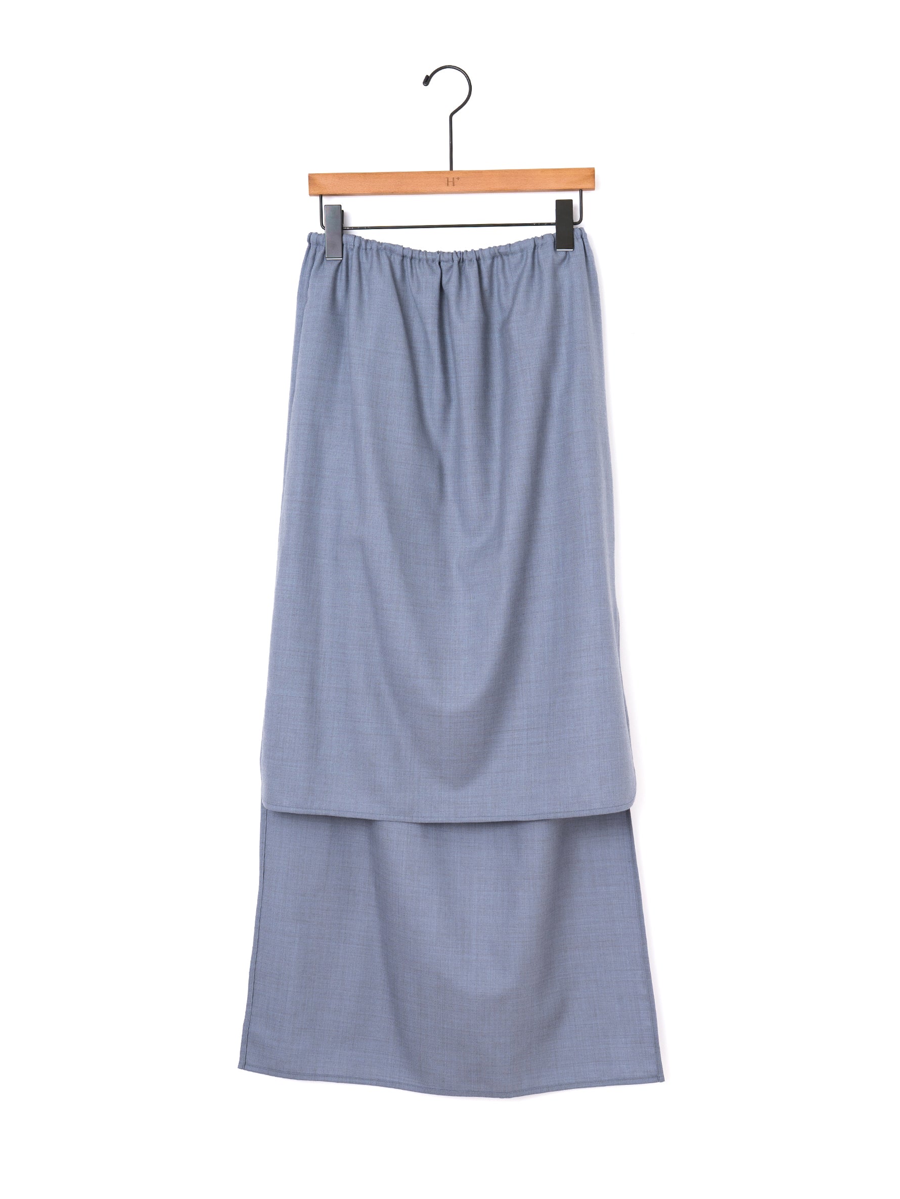 BOWTE | EXTRA FINE WORSTED SERGE NARROW STRIGHT SKIRT 261-05-0003