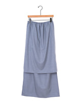 BOWTE | EXTRA FINE WORSTED SERGE NARROW STRIGHT SKIRT 261-05-0003