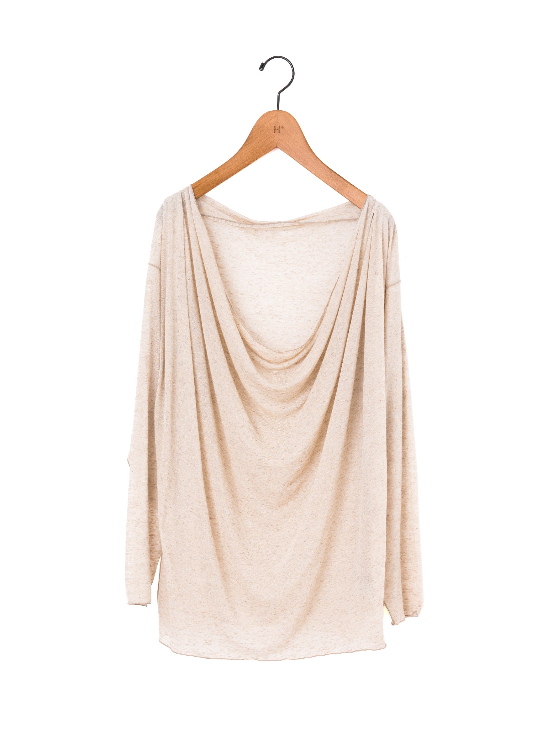 GGG | Draped Long SleevePull Over 02-01-1859