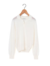 NOTHING WRITTEN | CARREL COLLAR KNIT NW26PS-1062