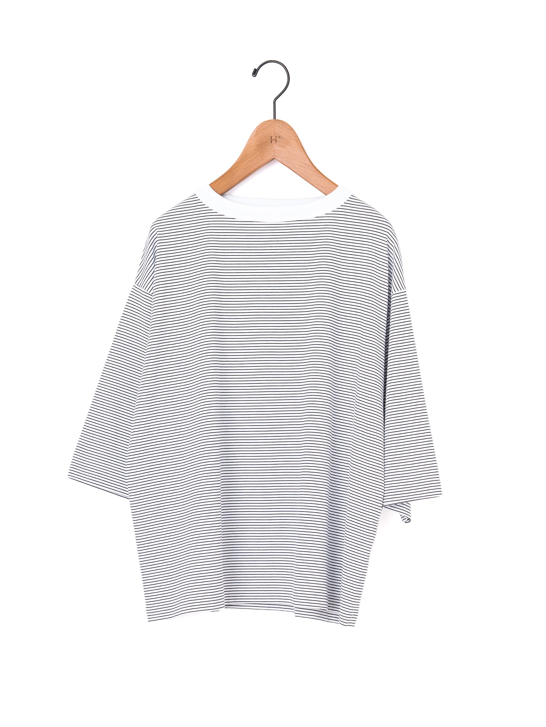 handvaerk | BOTTLE NECK 3/4 SLEEVE T-SHIRT #6207