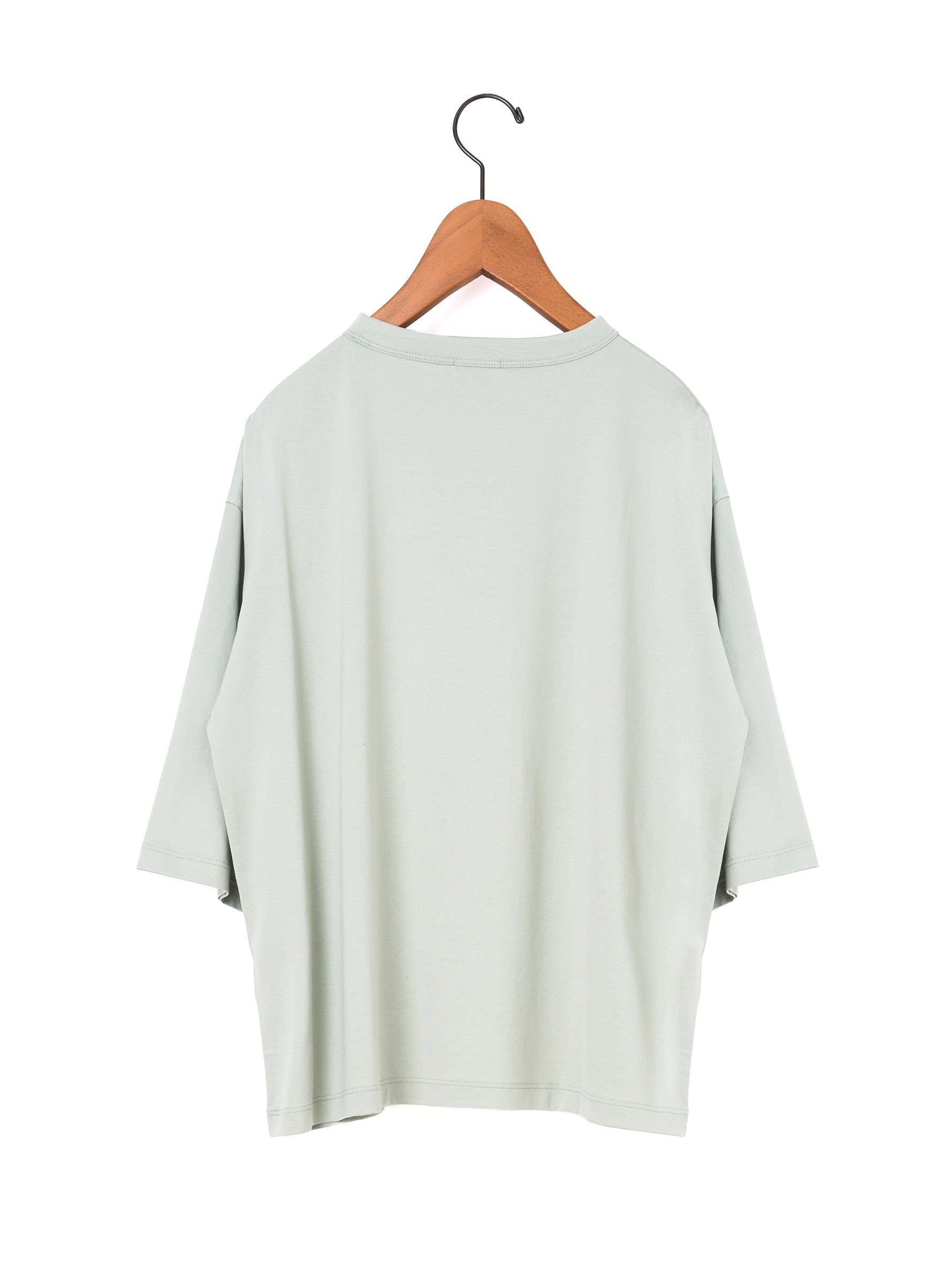 handvaerk | BOTTLE NECK 3/4 SLEEVE T-SHIRT #6207