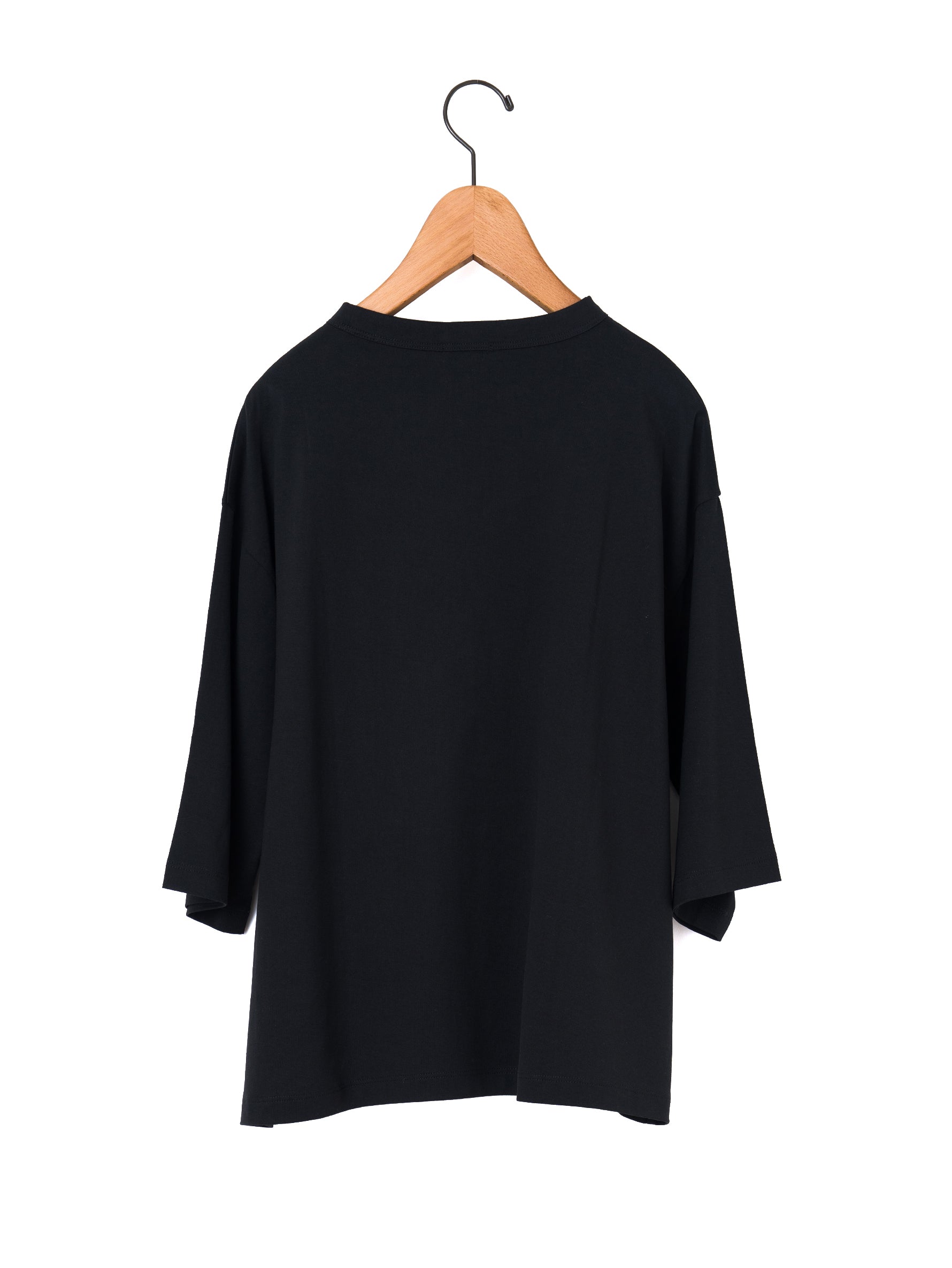 handvaerk | BOTTLE NECK 3/4 SLEEVE T-SHIRT #6207
