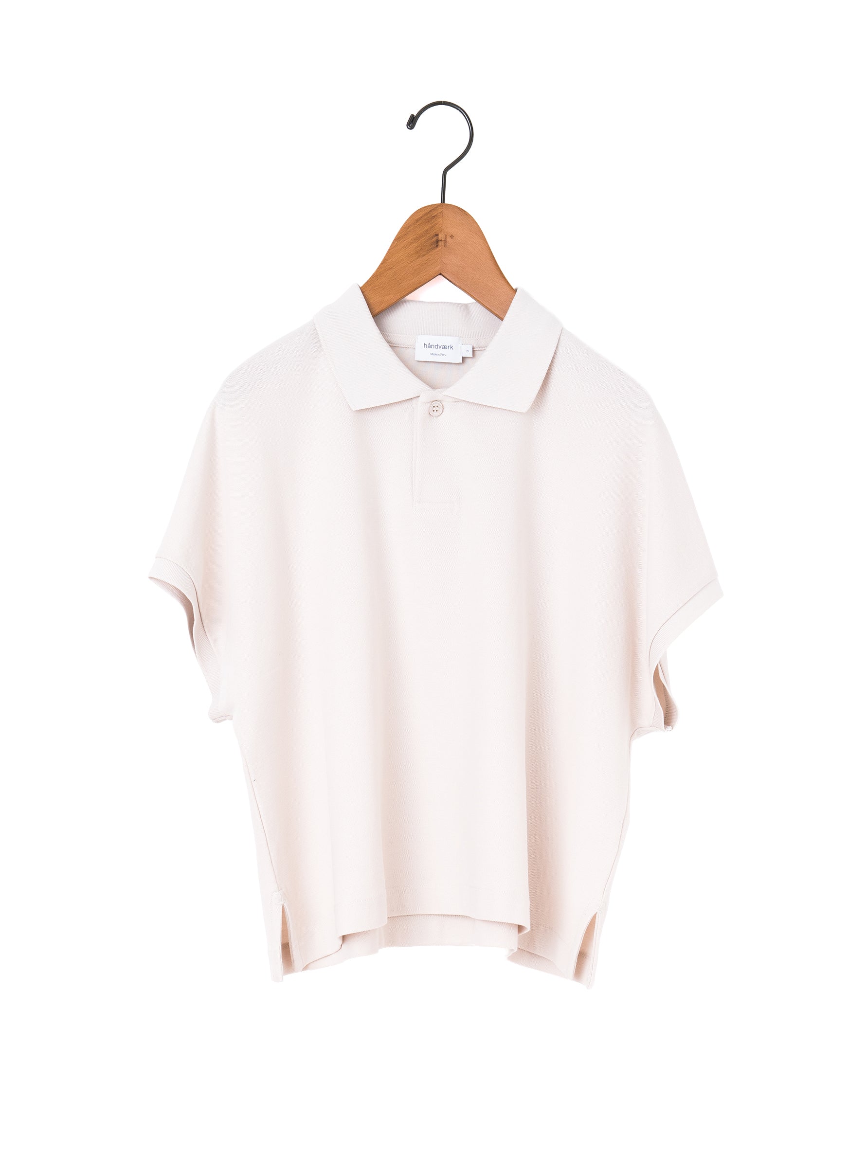 handvaerk | PIQUE DOLMAN SLEEVE POLO SHIRT #1108