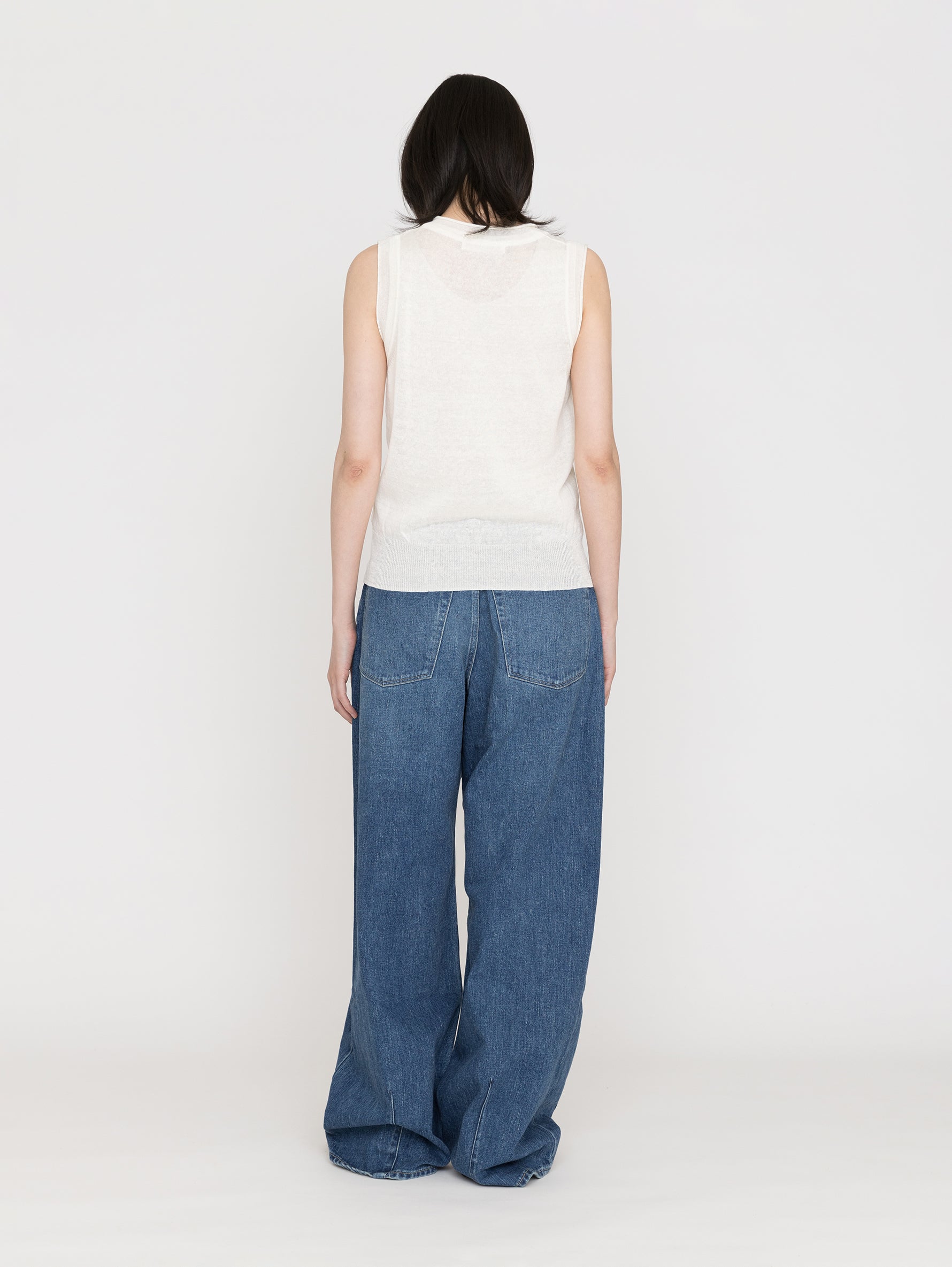 NOTHING WRITTEN | DORE SLEEVELESS KNIT TOP NW26PS-1068