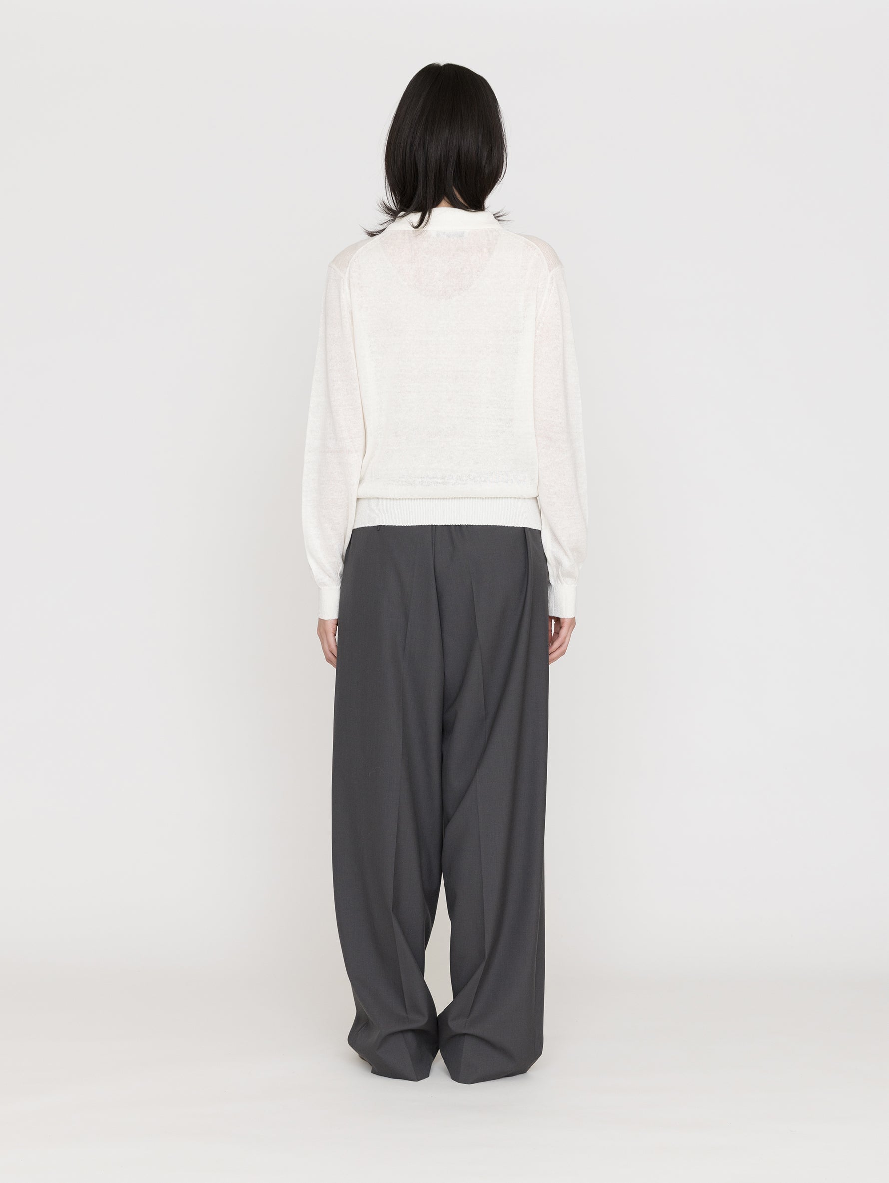 NOTHING WRITTEN | CARREL COLLAR KNIT NW26PS-1062