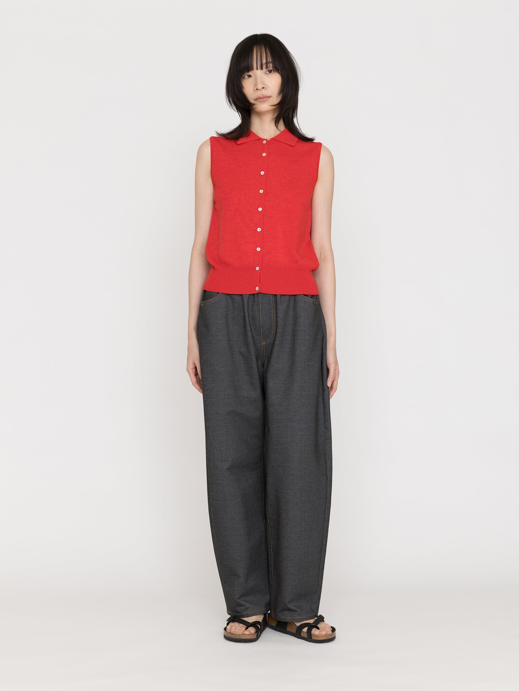 NOTHING WRITTEN | LASH SLEEVELESS KNIT TOP NW26PS-1070