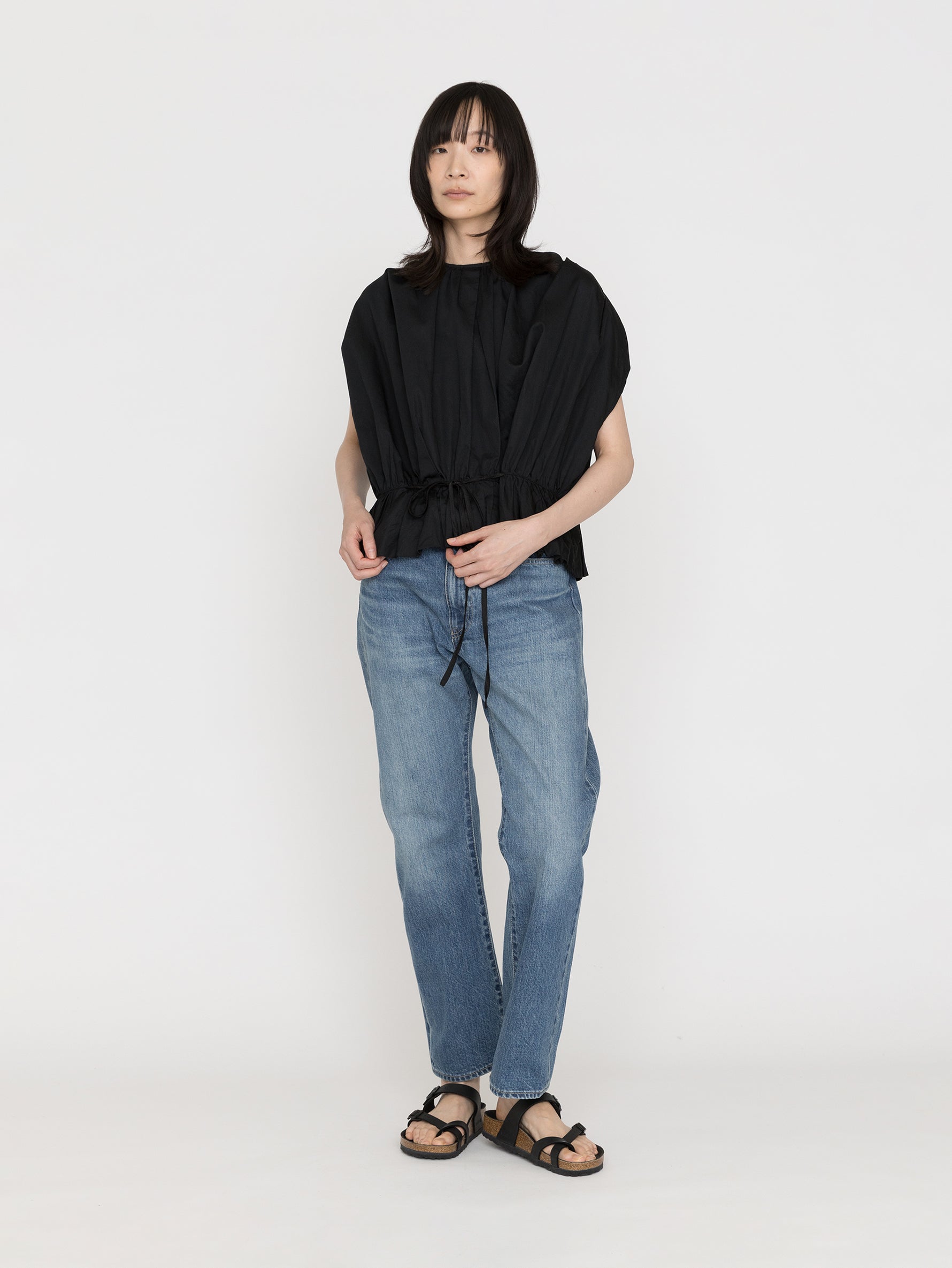 enrica | ギャザーベストトップス TOPS 152