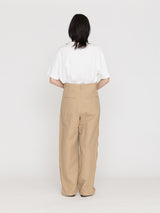 BOWTE | COTTON LINEN BOILE ZIP DETAIL CURB PANTS 261-04-0007