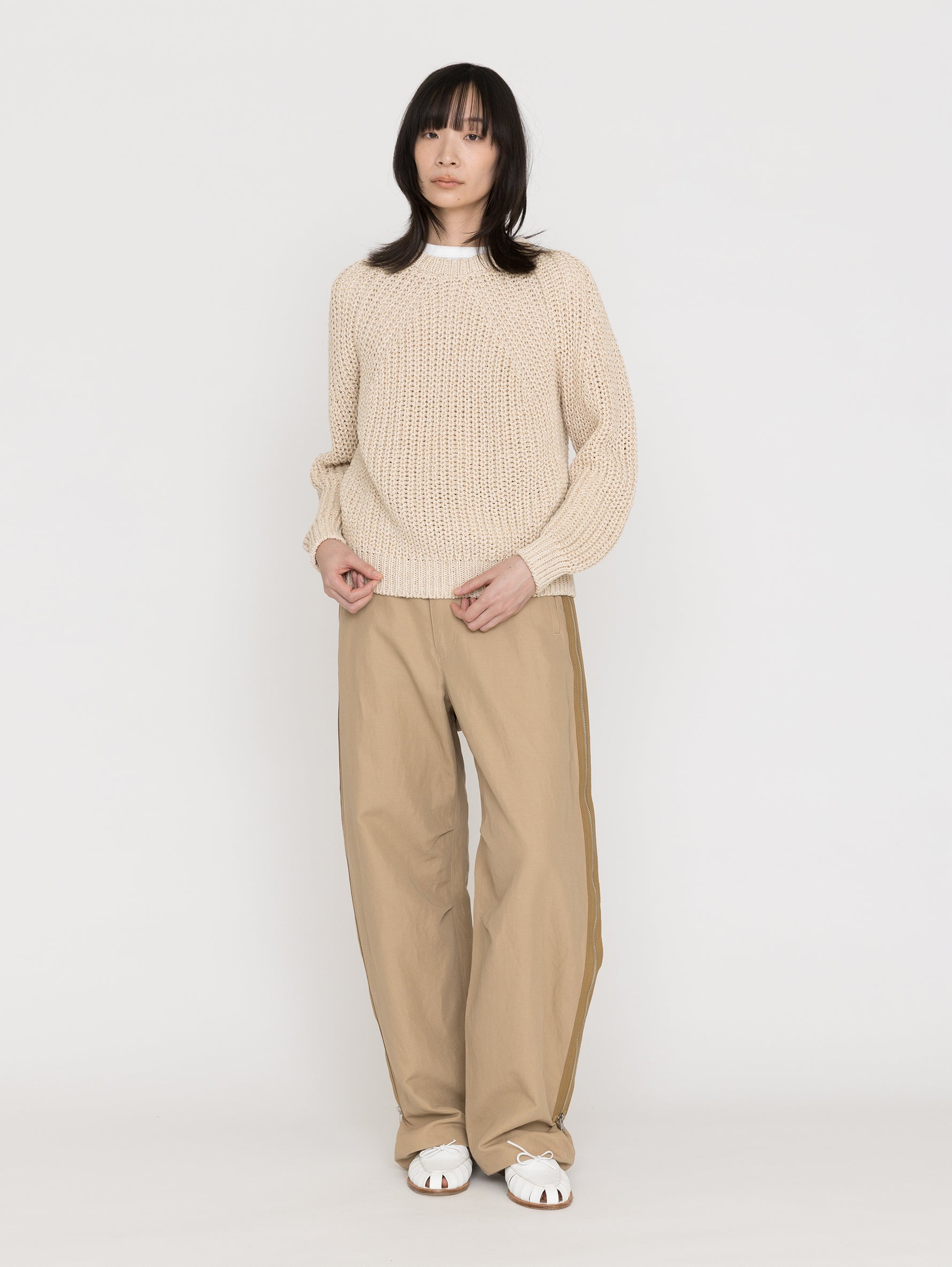 BATONER | MIXED COLOR SIGNATURE CREW NECK BN-26SL-004