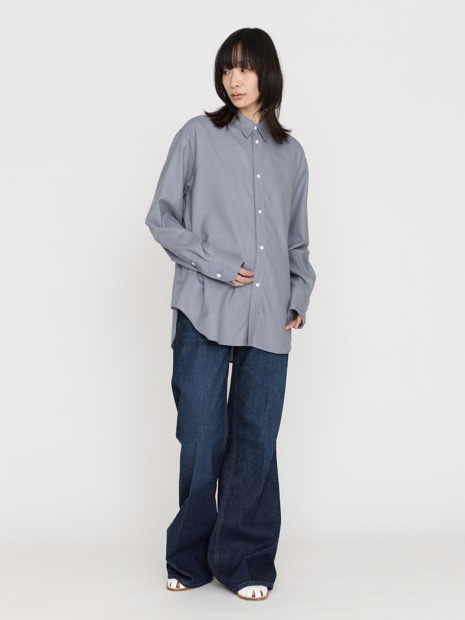 BOWTE | EXTRA FINE WORSTED SERGE DRESS SHIRT 261-01-0001