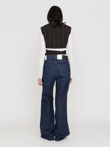 SEEALL | BELTED WAIST COAT SAW63 TP102