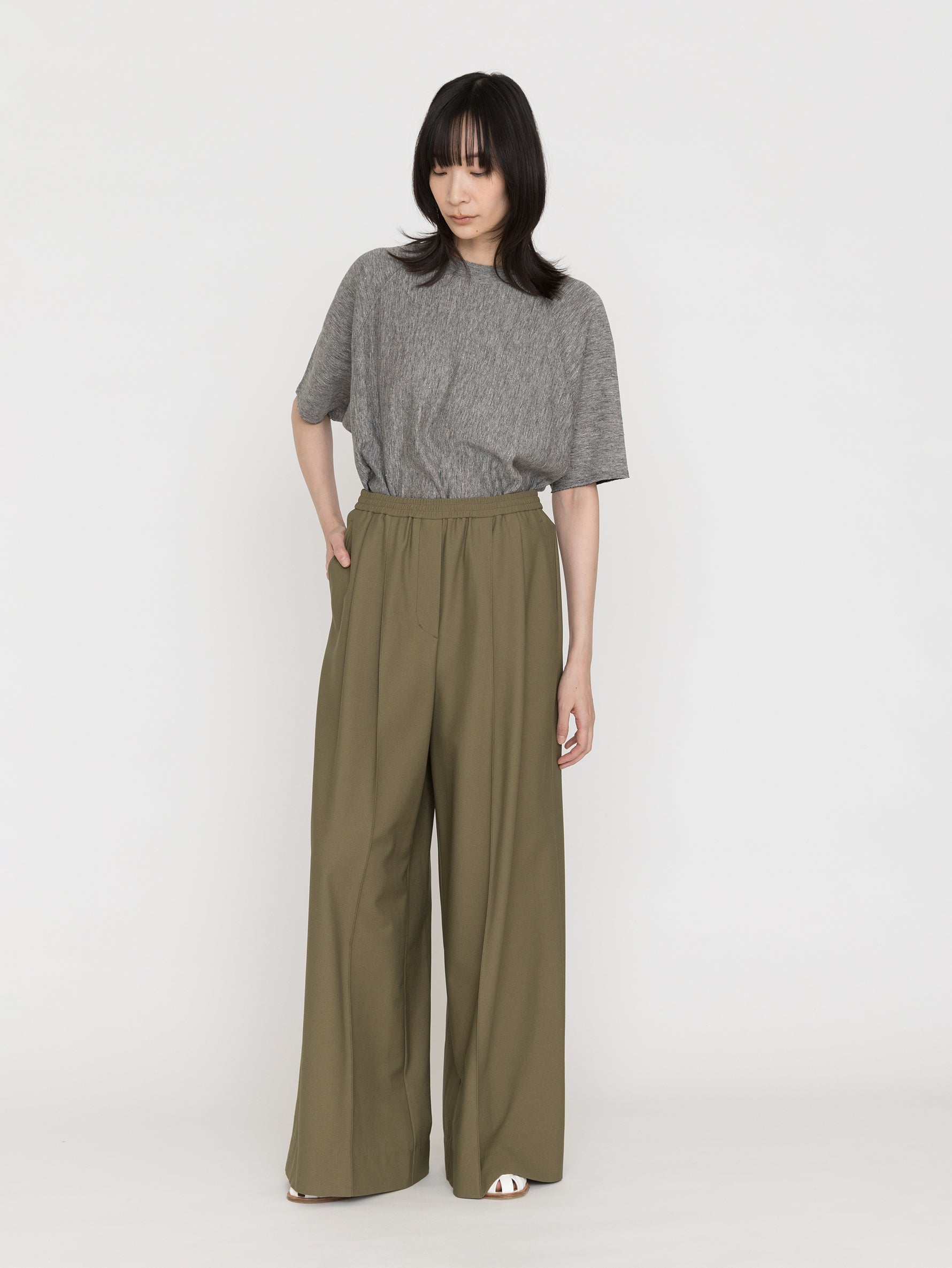 GGG | Drawstring Easy Wide Pants 02-01-1871