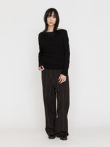 enrica | ドレープ カットロンT CUT-SAW 021