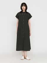 TICCA |TBFS-123 レースフレンチワンピース / navy , khaki(色別注)