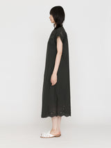 TICCA |TBFS-123 レースフレンチワンピース / navy , khaki(色別注)