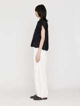 TICCA | TBFS-121 レースフレンチシャツ / khaki , navy(色別注)