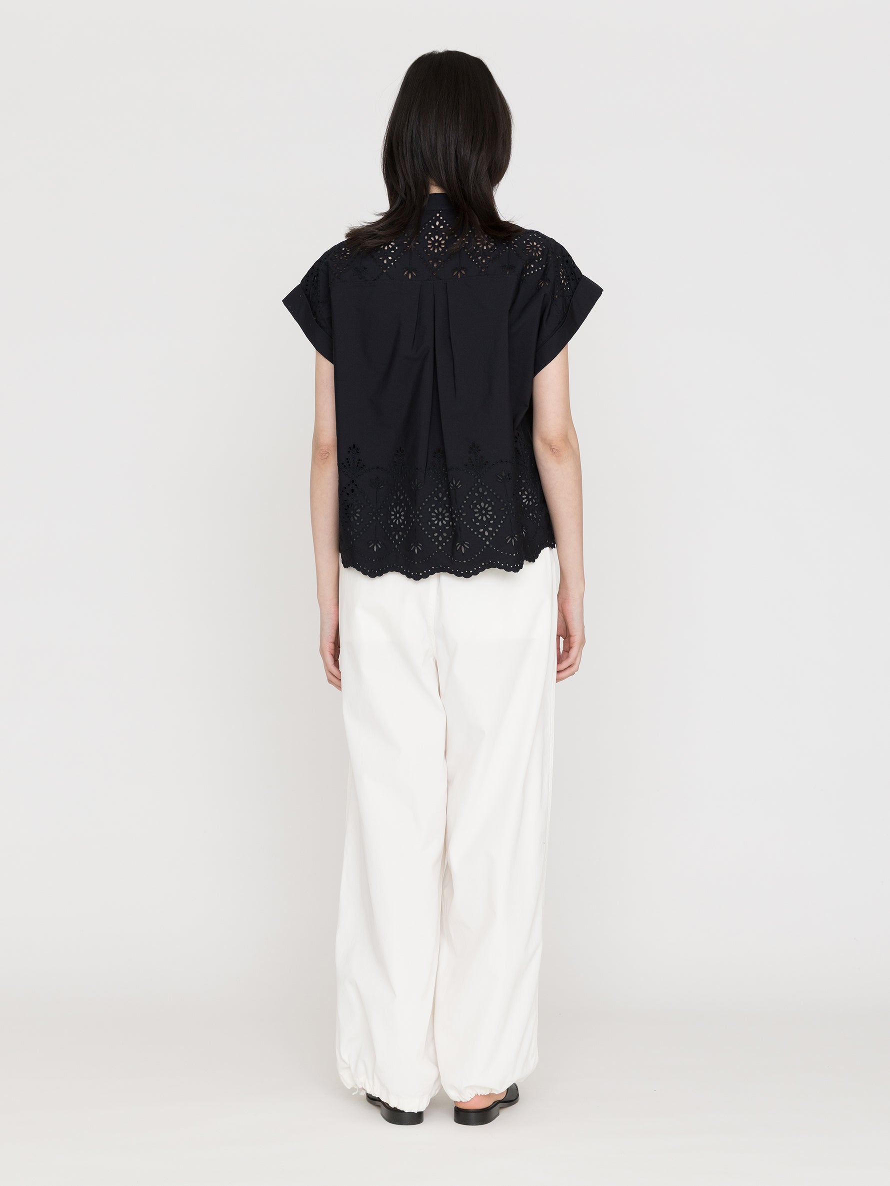 TICCA | TBFS-121 レースフレンチシャツ / khaki , navy(色別注)