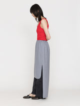 BOWTE | EXTRA FINE WORSTED SERGE NARROW STRIGHT SKIRT 261-05-0003
