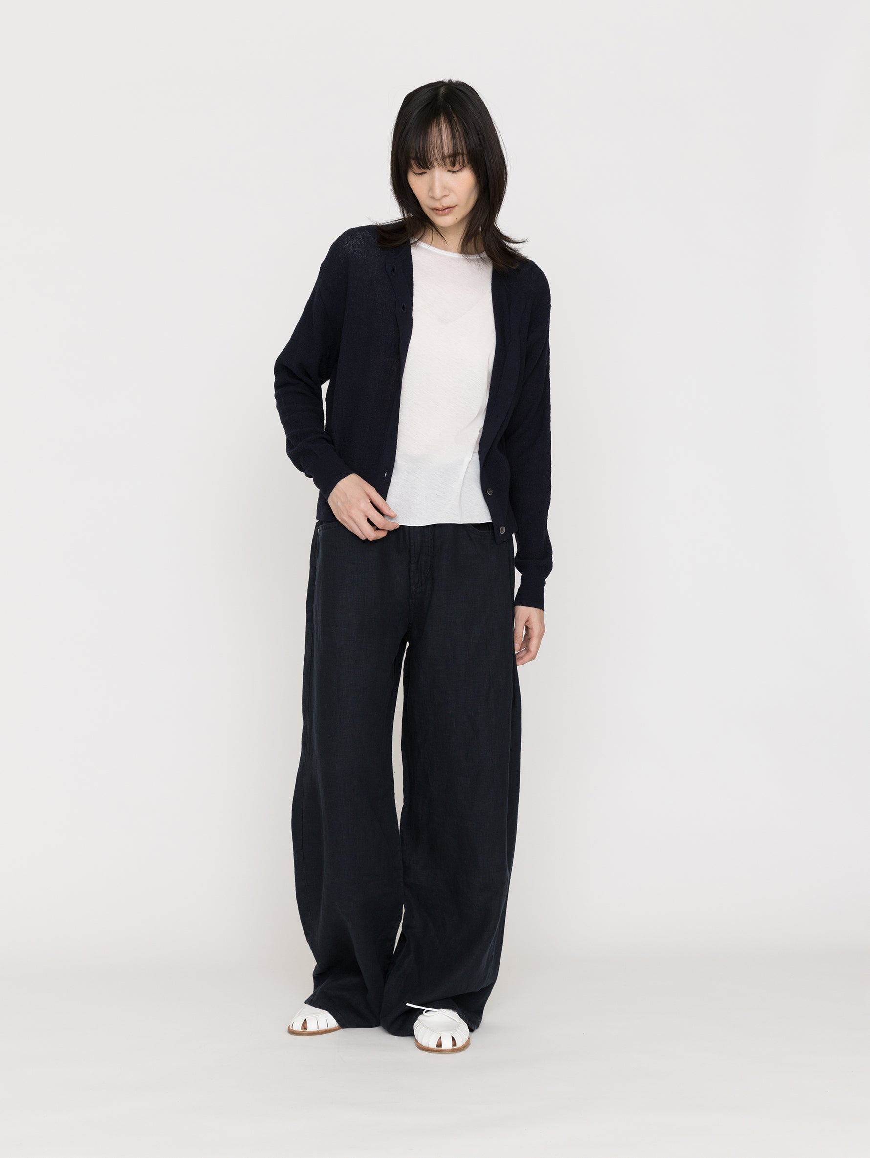 BATONER | AMUNDSEN CREW NECK CARDIGAN BN-26SL-026