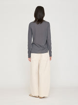 GGG | Side Slit Crew Neck Long Sleeve T 02-01-1854