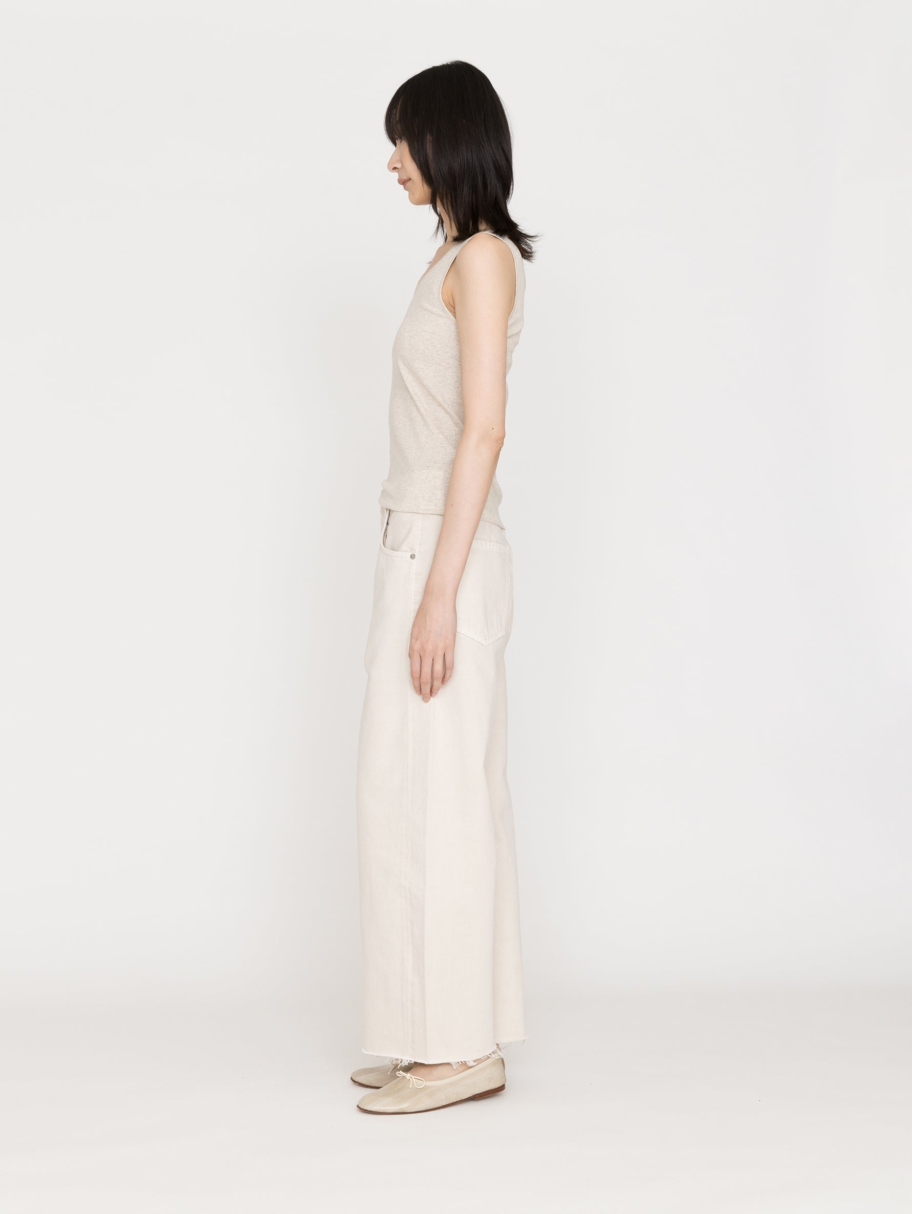 CITIZENS of HUMANITY | AYRA RAW HEM CROP IN TWILL 2117-1248