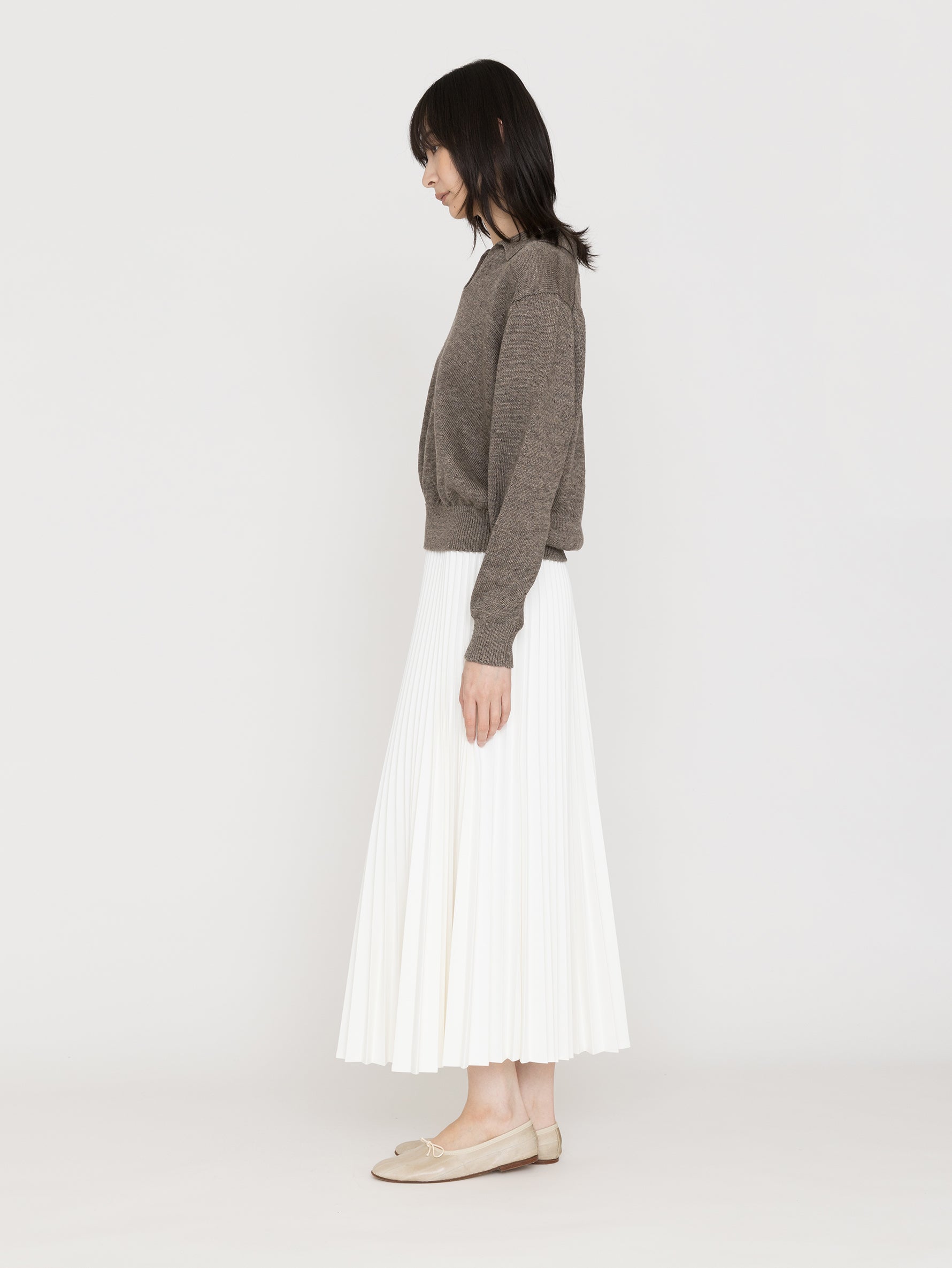 BATONER | WASHED HIGH COUNT LINEN SKIPPER BN-26SL-015
