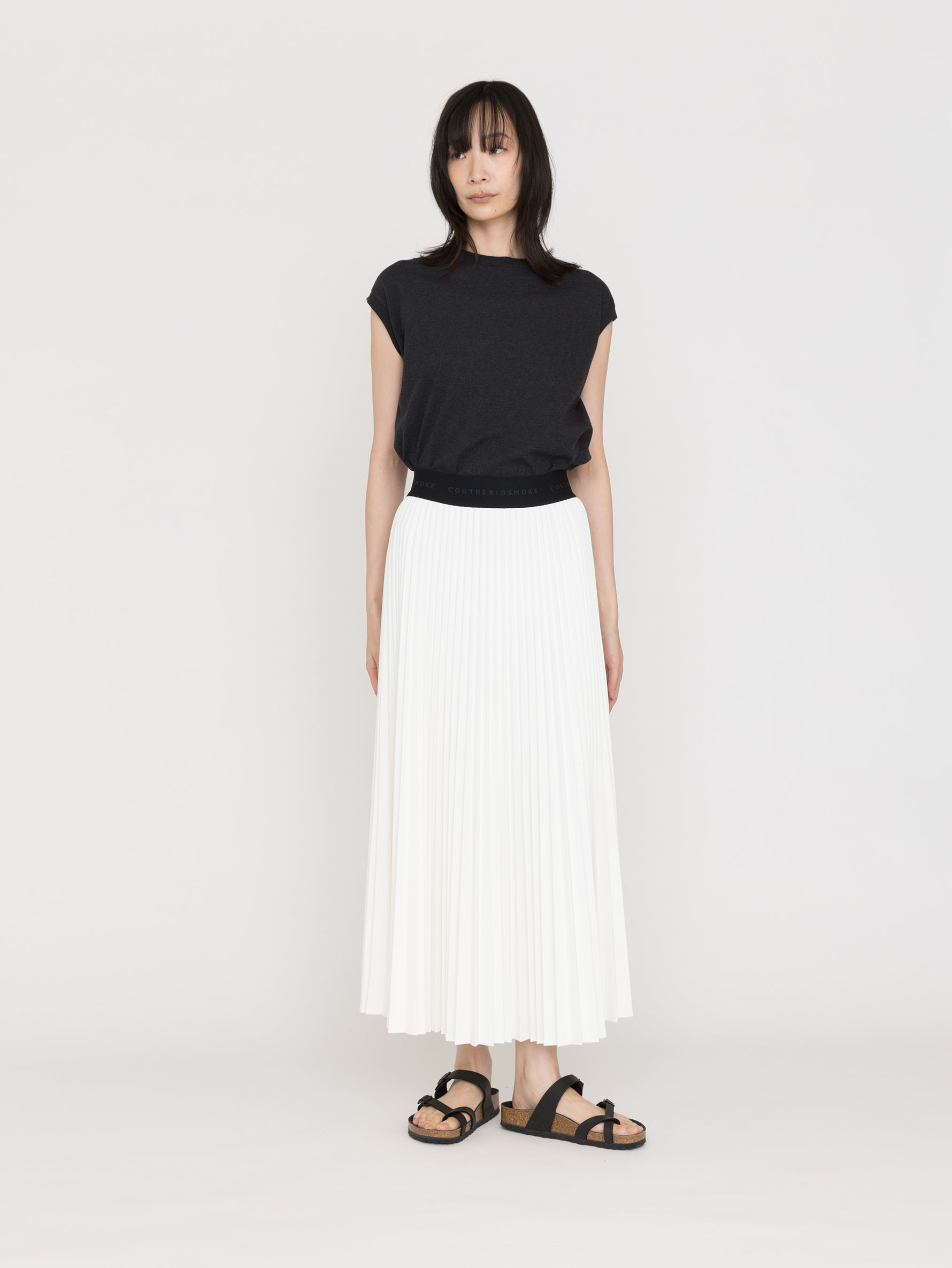 COGTHEBIGSMOKE | NESSA ACCORDION PLEATED SKIRT 14502-246-1404-1