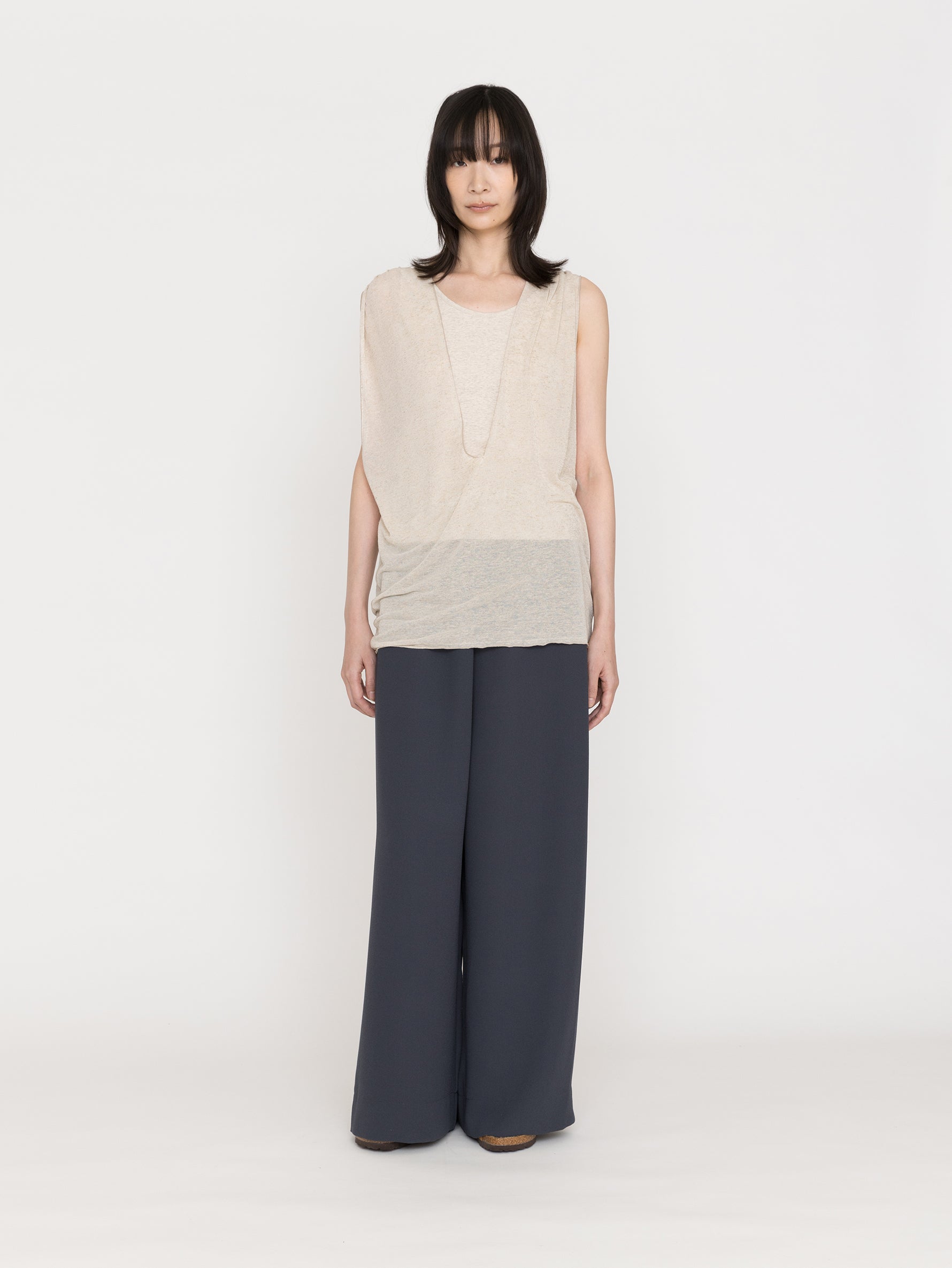 GGG | Draped No Sleeve Pull Over 02-01-1858