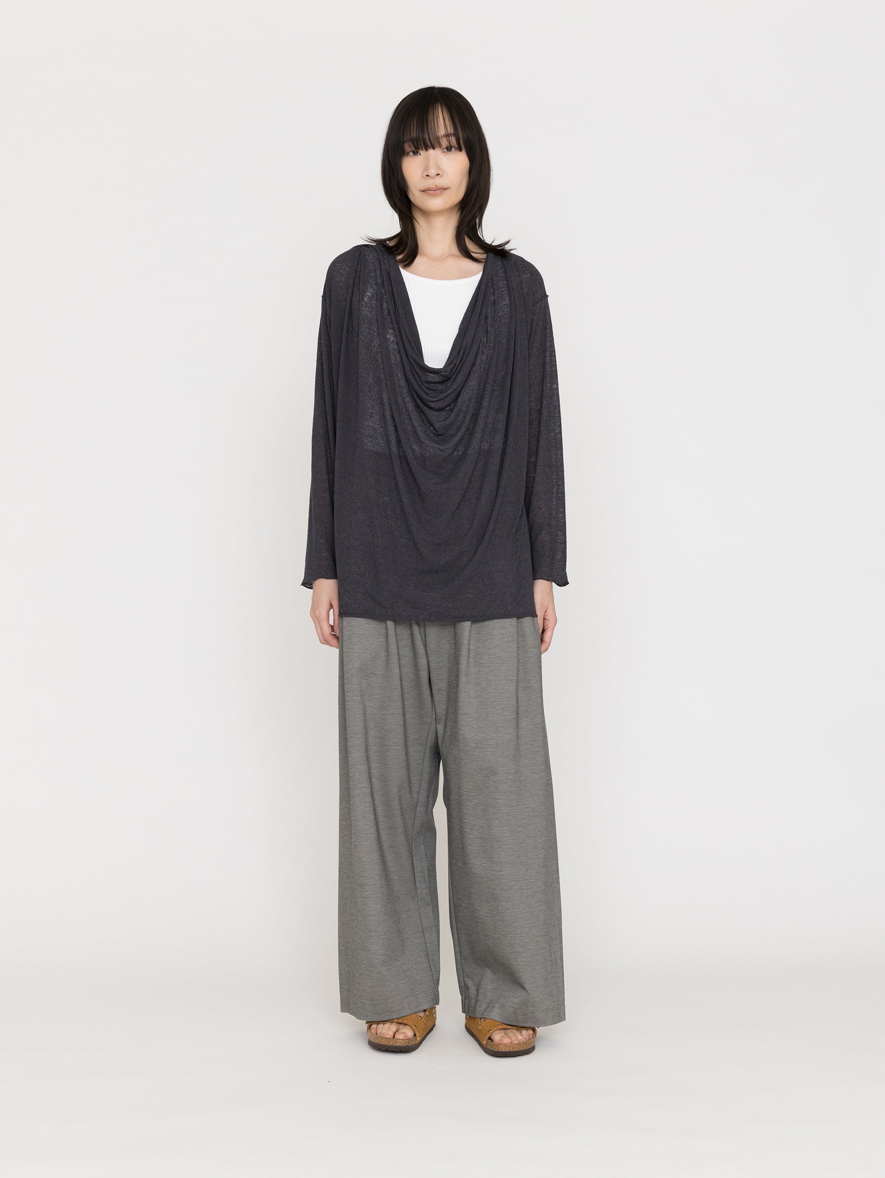 GGG | Draped Long SleevePull Over 02-01-1859