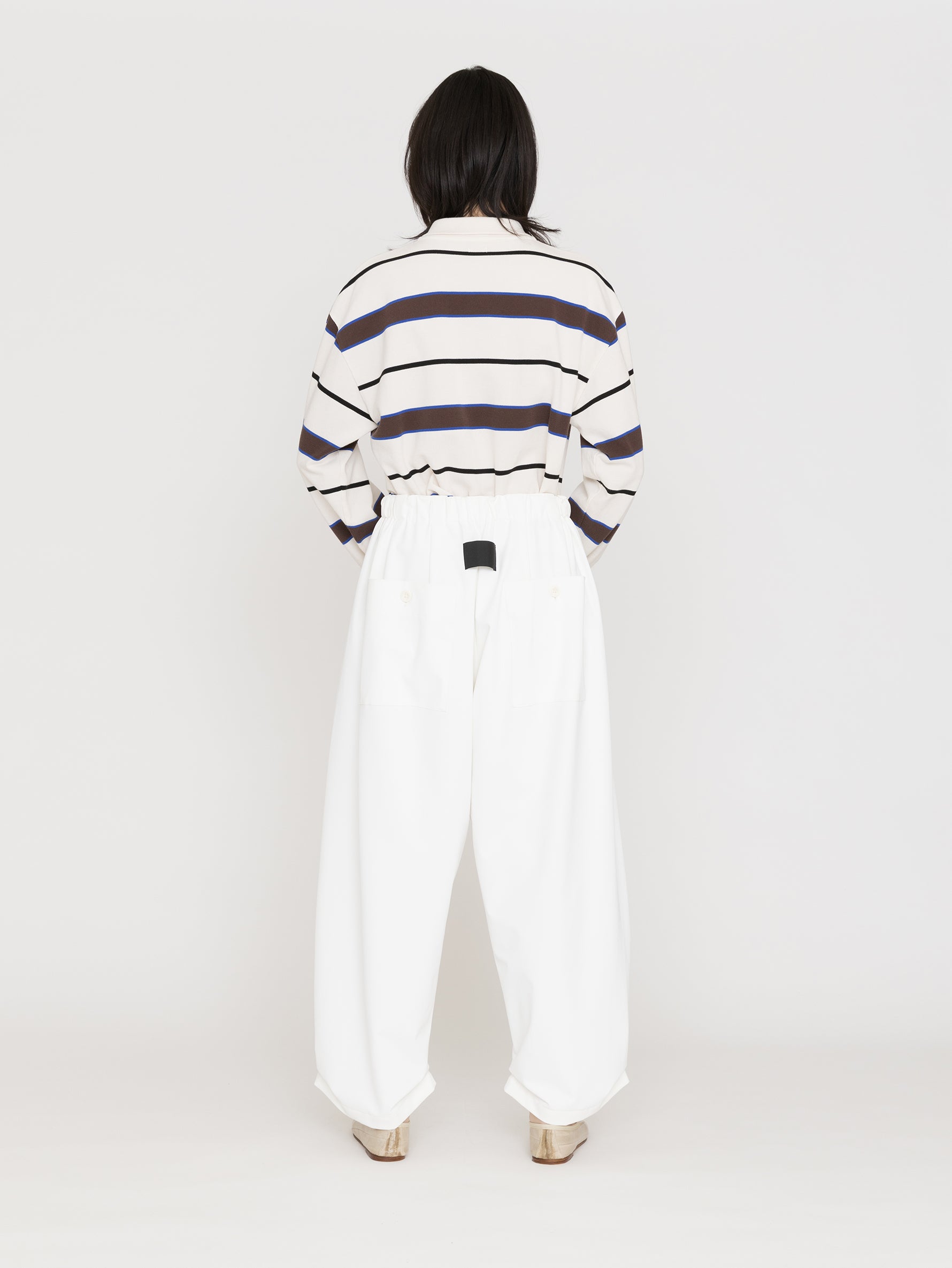 COGTHEBIGSMOKE | NIRVANA TUCKED HEM TROUSERS 14602-246-1414-1