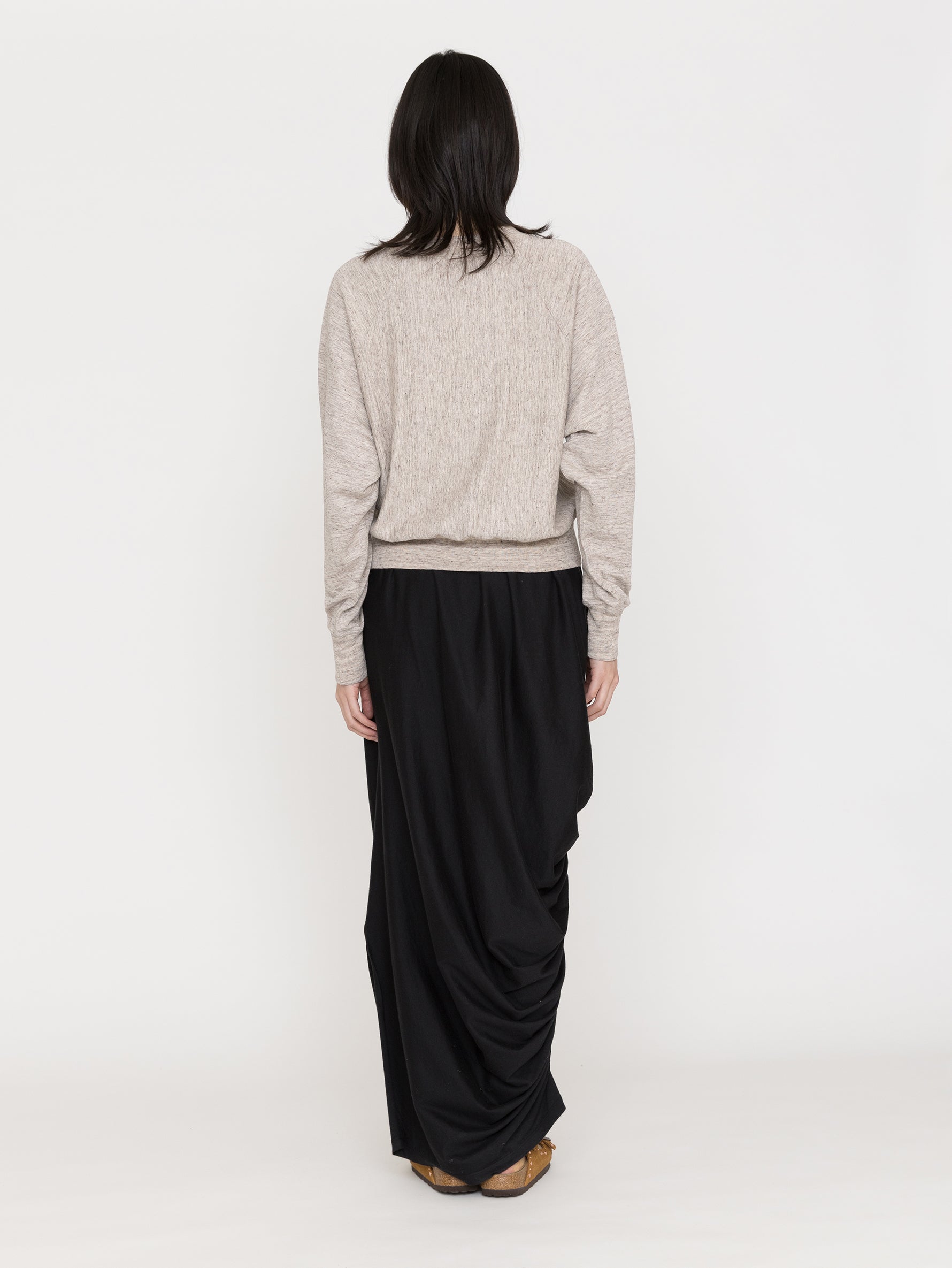 BATONER | BELGIAN LINEN URAKE LONG SLEEVE BN-26SL-035