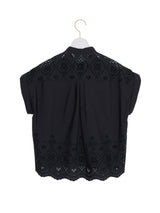 TICCA | TBFS-121 レースフレンチシャツ / khaki , navy(色別注)