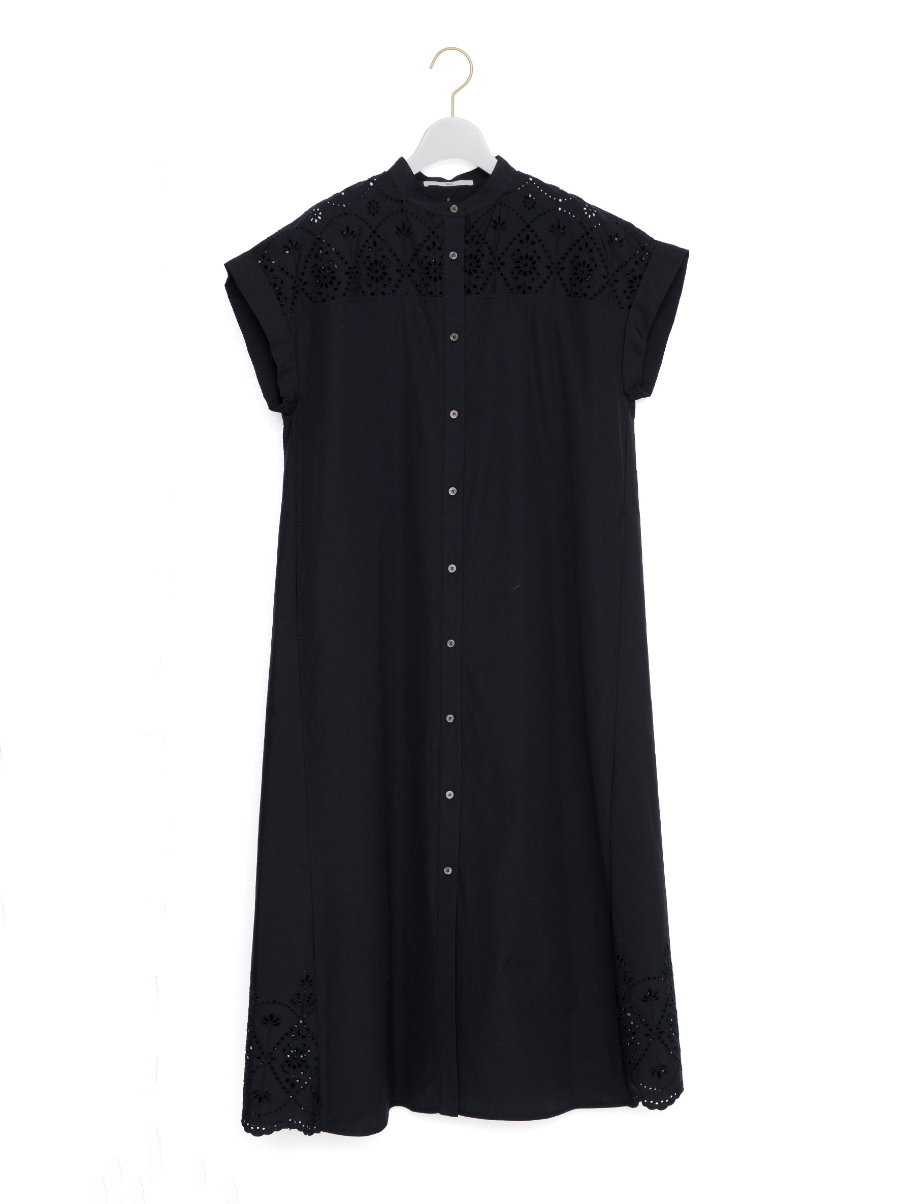 TICCA |TBFS-123 レースフレンチワンピース / navy , khaki(色別注)