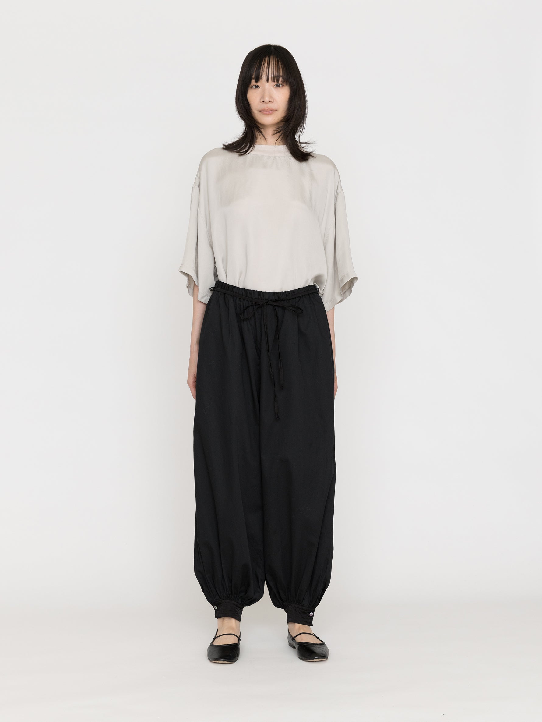 enrica | ハンドウォッシュドドレープパンツ PANTS 156