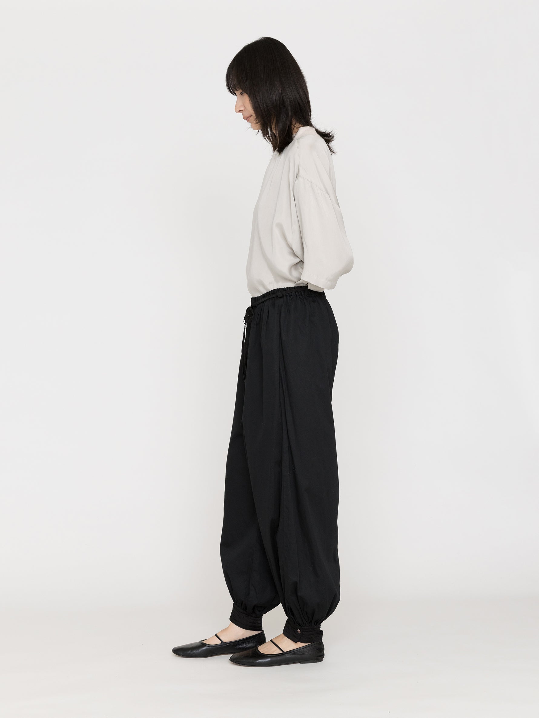 enrica | ハンドウォッシュドドレープパンツ PANTS 156