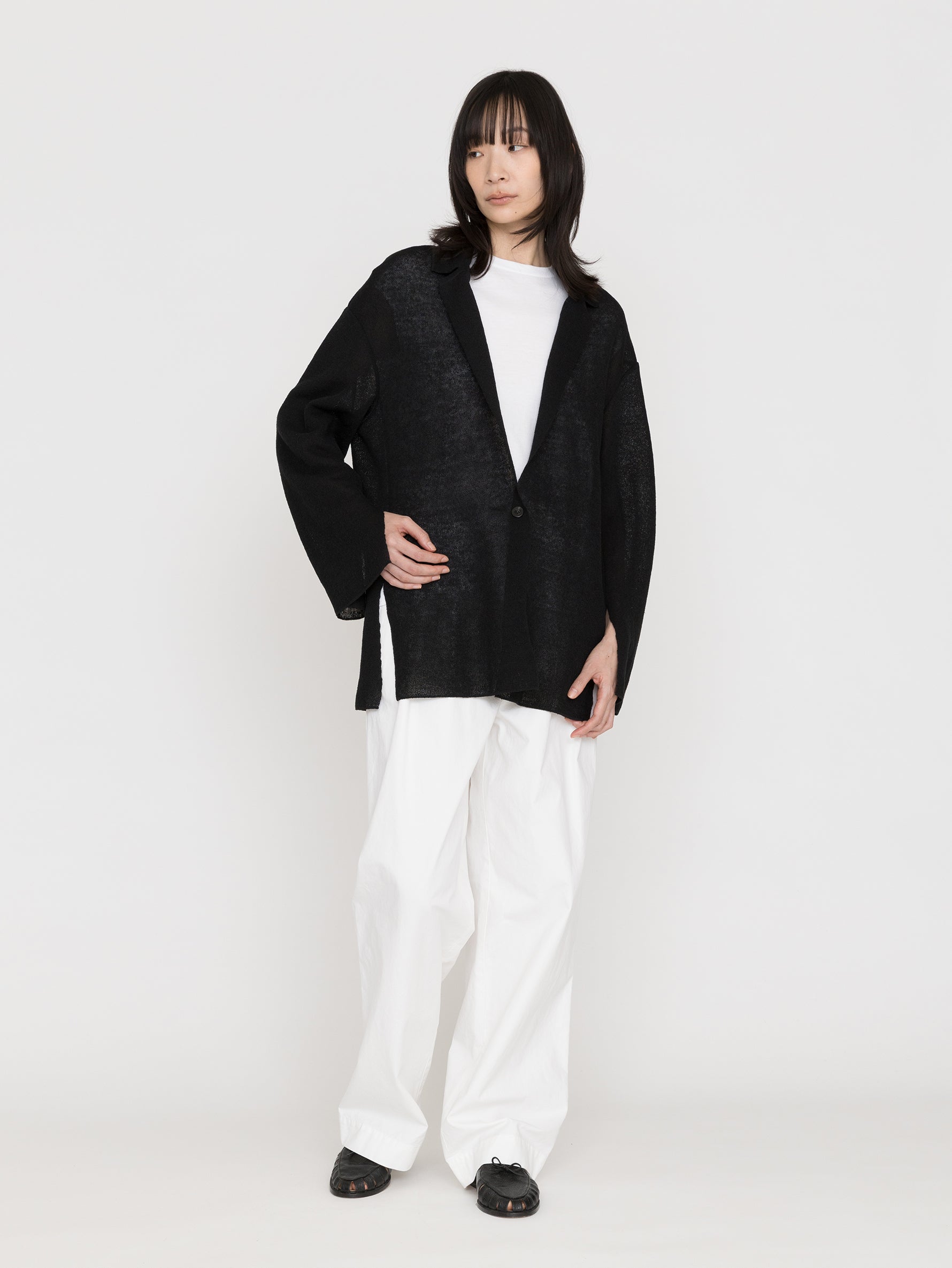 enrica | リネンソフトジャケット KNIT 266
