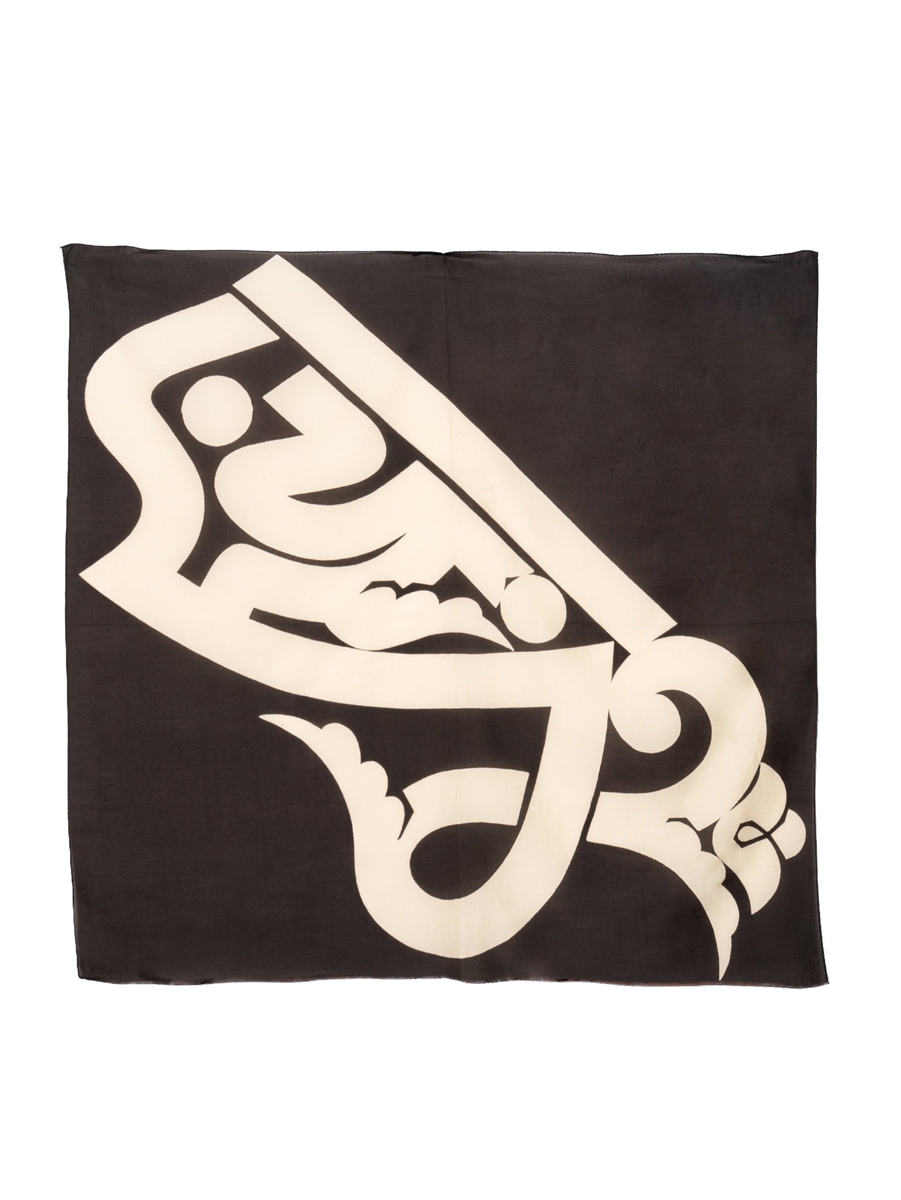 SEEALL | CREST MIDDLE SCARF L 90×90 SAU63 SC182