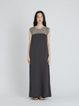 Lachement | コットンフリースベアトップワンピース