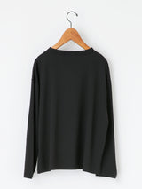 handvaerk | 60/2 ボトルネック長袖Tシャツ